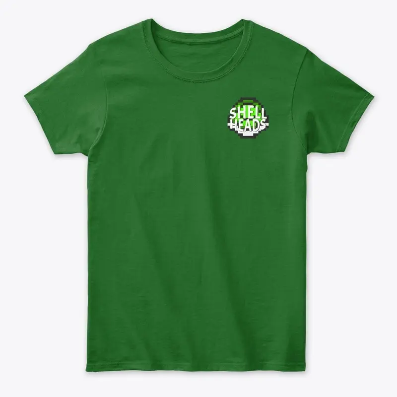 Shell Heads Pocket Logo | GREEN SHELL