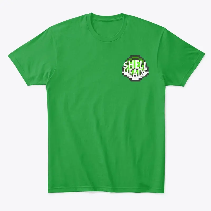 Shell Heads Pocket Logo | GREEN SHELL